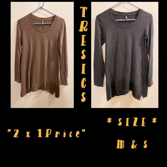 Tresics Tops - TRESICS 💥 (LONG SLEEVE T-SHIRT ) x2💥